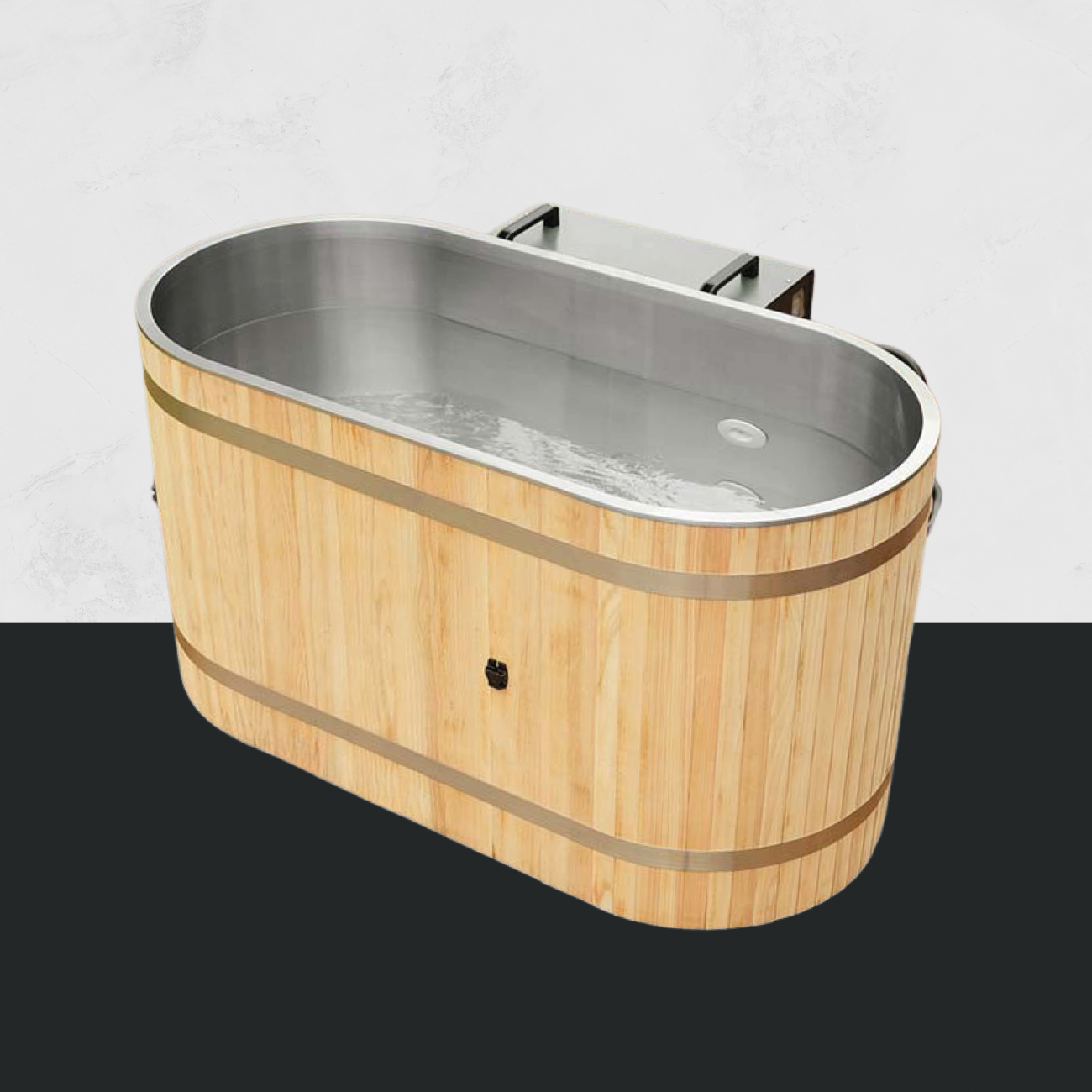 Eisbadewanne für Saunagänger